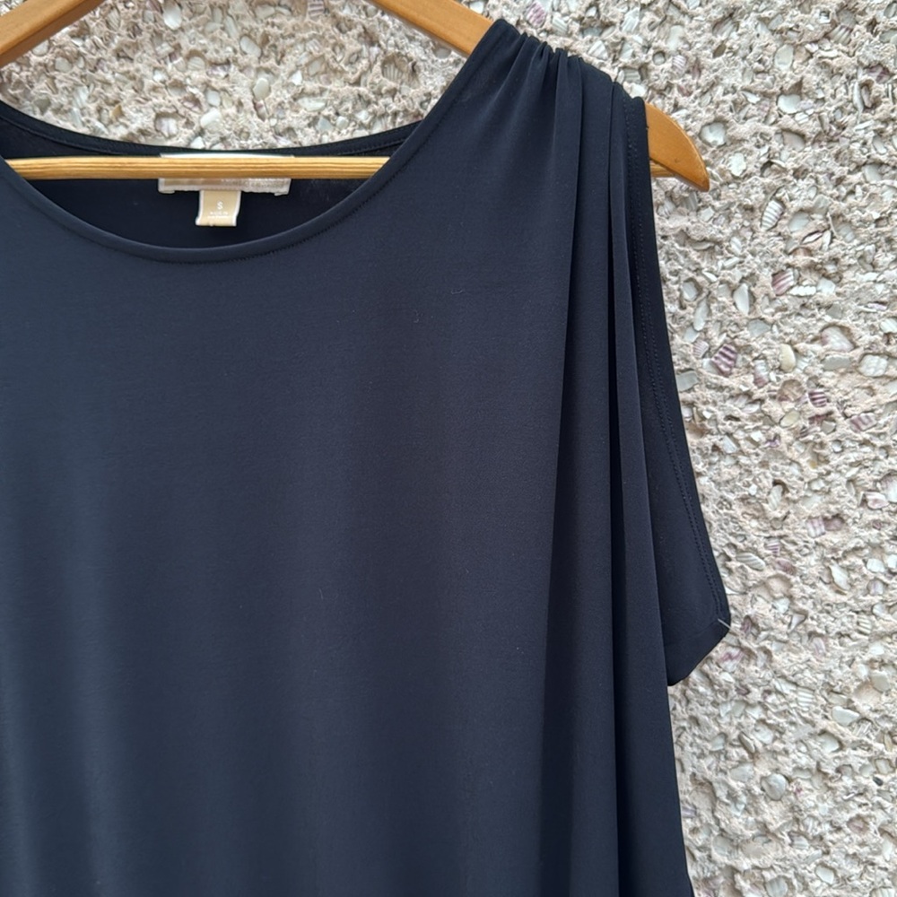 Michael by Michael Kors One Shoulder Mini Dress